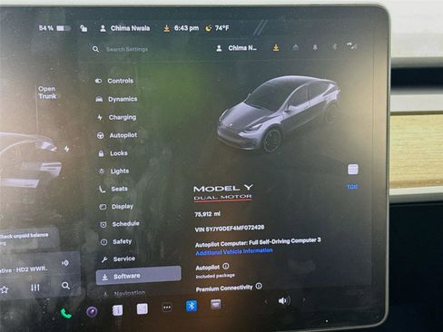 Used 2021 Tesla Model Y Performance image 8