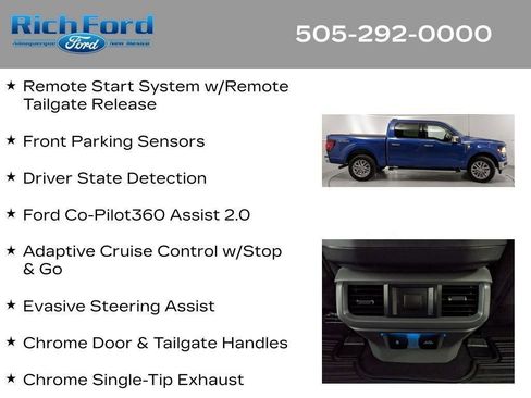 Certified 2025 Ford F150 XLT w/ Equipment Group 302A MID AWD/4WD image 34