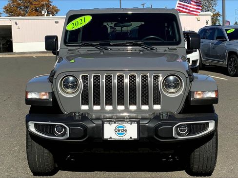 Certified 2021 Jeep Wrangler Unlimited Sahara w/ Cold Weather Group image 3