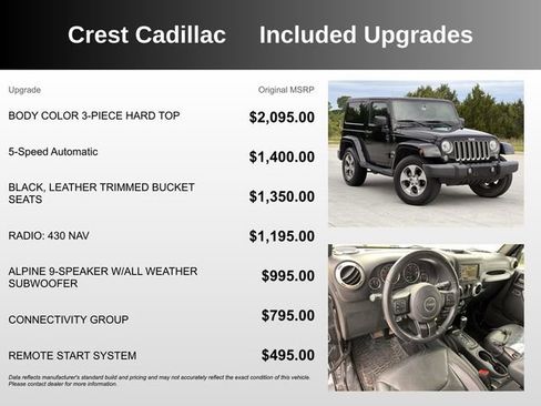 Used 2018 Jeep Wrangler Sahara w/ Connectivity Group AWD/4WD image 5