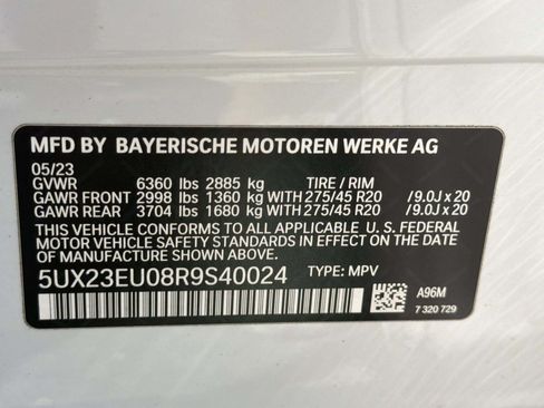 Certified 2024 BMW X5 xDrive40i w/ Premium Package AWD/4WD image 25