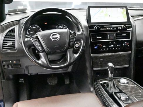 Used 2021 Nissan Armada Platinum w/ Captain's Chairs Package AWD/4WD image 34