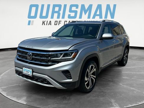 Used 2021 Volkswagen Atlas SEL Premium AWD/4WD image 2