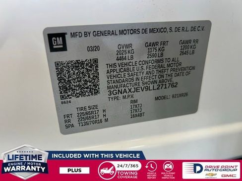 Used 2020 Chevrolet Equinox LT FWD image 31