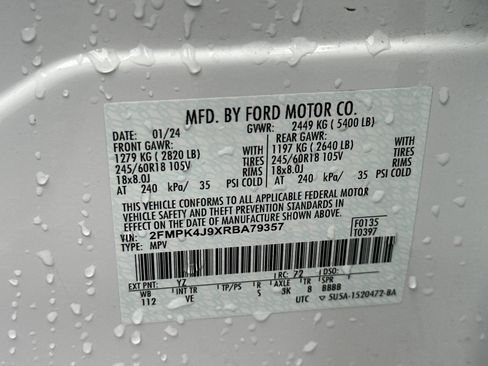 Used 2024 Ford Edge SEL AWD/4WD image 29