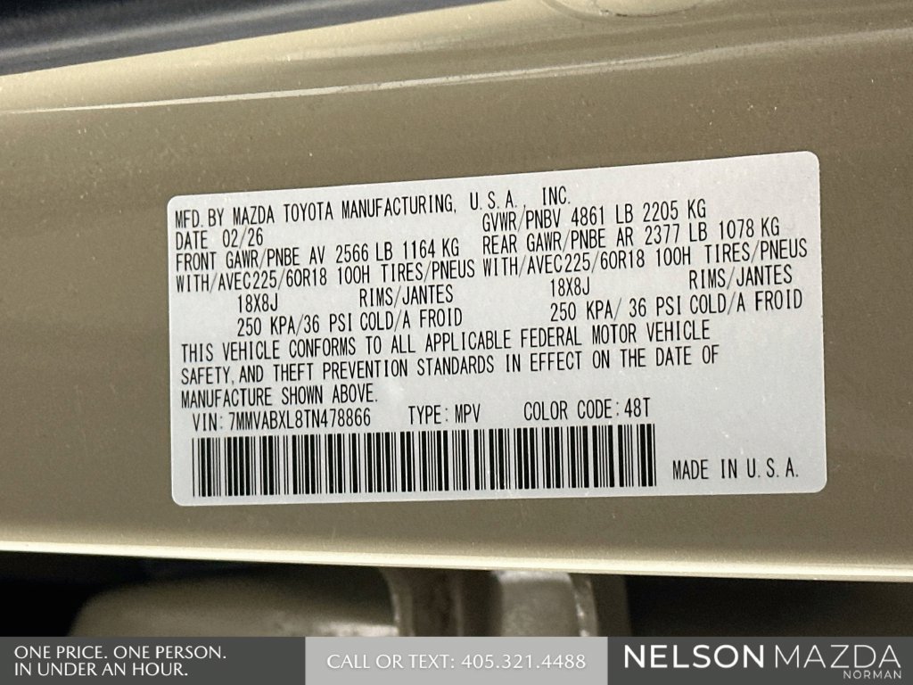 Certified 2026 MAZDA CX-50 Meridian Edition w/ Weather Package AWD/4WD image 33