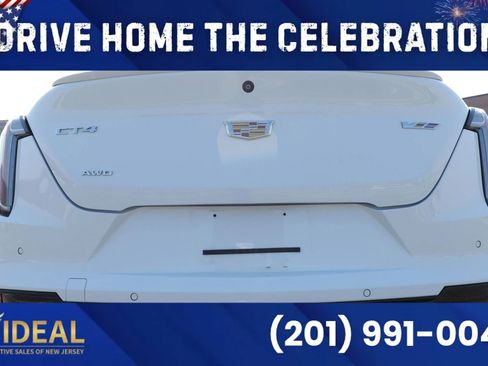 Used 2021 Cadillac CT4 V w/ Technology Package AWD/4WD image 8