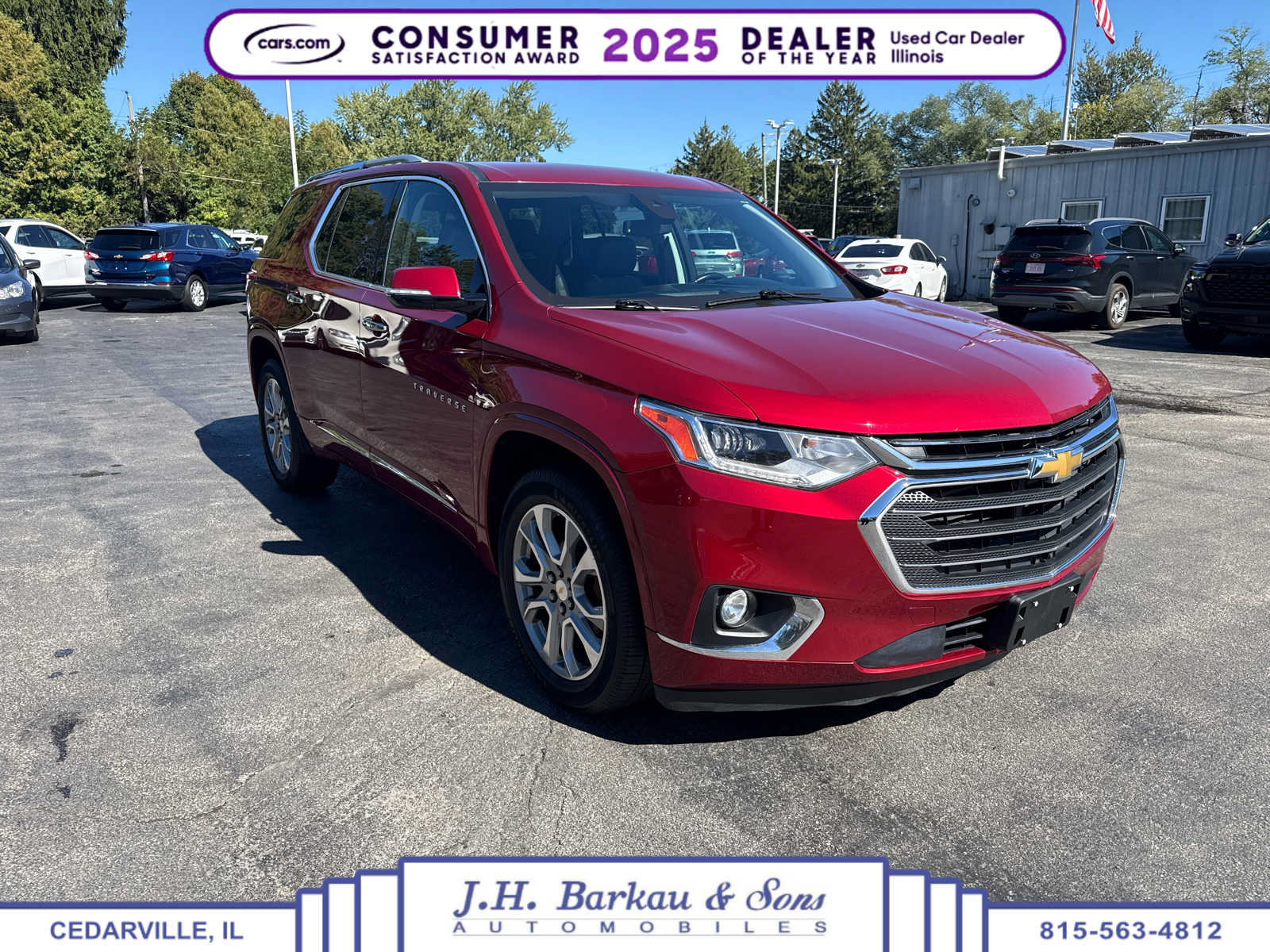 Used 2018 Chevrolet Traverse Premier AWD/4WD image 1
