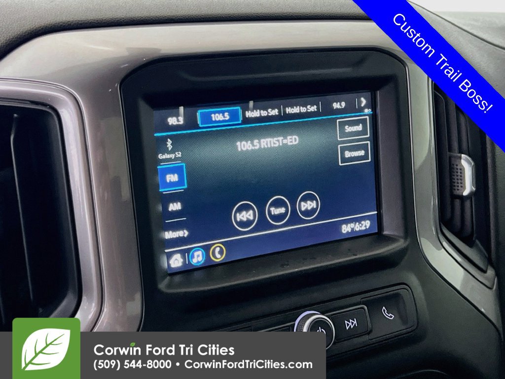 Used 2019 Chevrolet Silverado 1500 Custom Trail Boss w/ Custom Convenience Package AWD/4WD image 22
