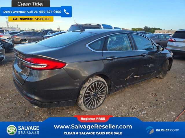Used 2017 Ford Fusion SE w/ Fusion SE Technology Package FWD image 4
