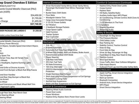 Used 2020 Jeep Grand Cherokee Laredo image 3