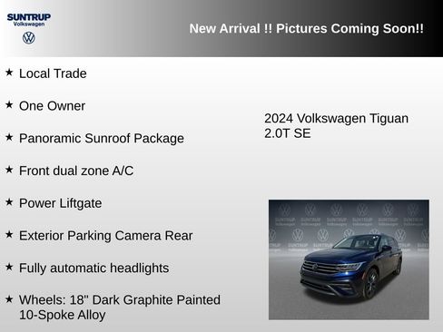 Used 2024 Volkswagen Tiguan SE AWD/4WD image 5