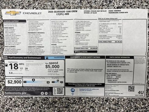 Used 2025 Chevrolet Silverado 1500 LT image 24