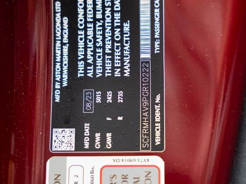 Used 2023 Aston Martin DBS Coupe RWD image 62