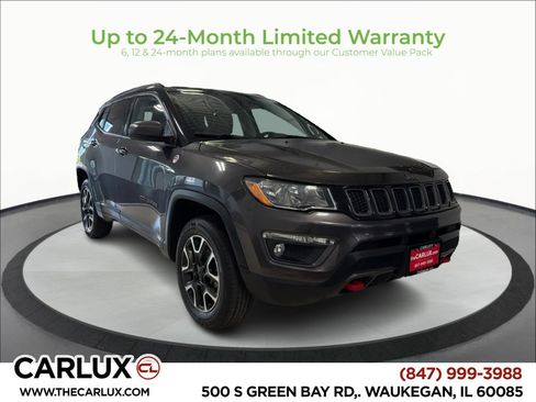 Used 2021 Jeep Compass Trailhawk AWD/4WD image 1