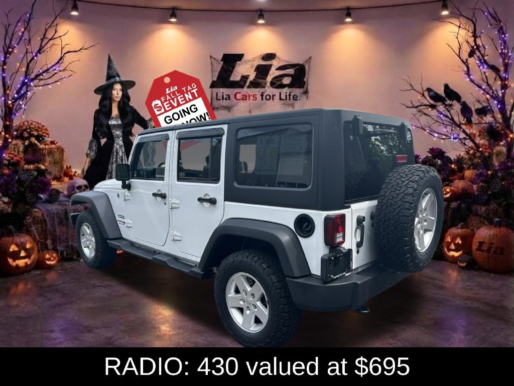 Certified 2018 Jeep Wrangler Unlimited Sport S AWD/4WD image 7