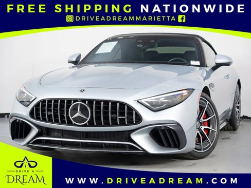 Used 2022 Mercedes-Benz SL 55 AMG AMG SL 55 w/ Driver Assist Pac image 1