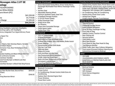 Certified 2023 Volkswagen Atlas SE AWD/4WD image 20