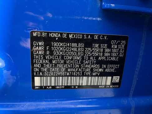 New 2026 Honda HR-V Sport image 17