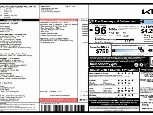 Used 2023 Kia EV6 GT-Line image 4