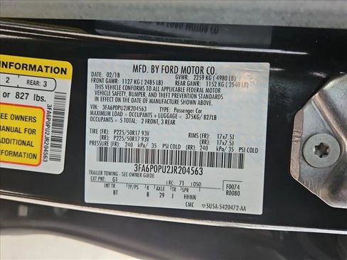 Used 2018 Ford Fusion Energi SE image 24