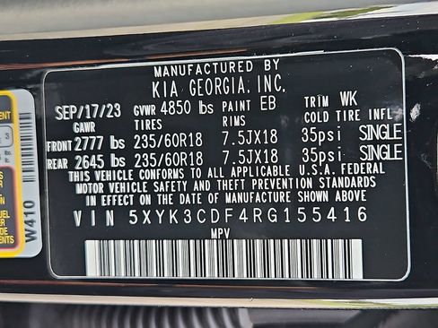 Certified 2024 Kia Sportage EX AWD/4WD image 28