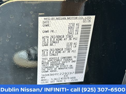 New 2026 Nissan Pathfinder Rock Creek AWD/4WD image 35