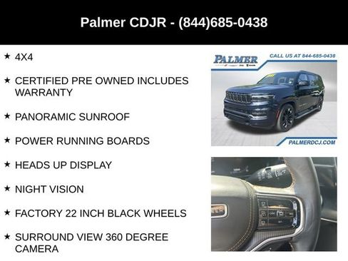 Used 2024 Jeep Grand Wagoneer Series III w/ Quick Order Packagew 28T AWD/4WD image 6
