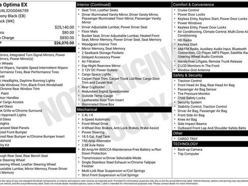 Used 2016 Kia Optima EX image 40