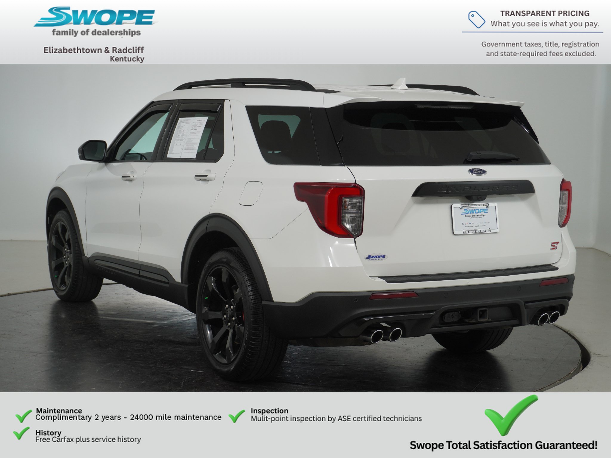 Certified 2023 Ford Explorer ST w/ Equipment Group 401A AWD/4WD image 5