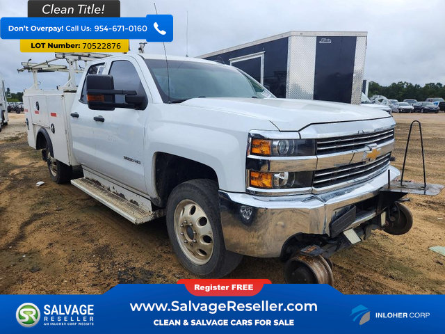 Used 2017 Chevrolet Silverado 3500 W/T w/ WT Fleet Convenience Package AWD/4WD image 5