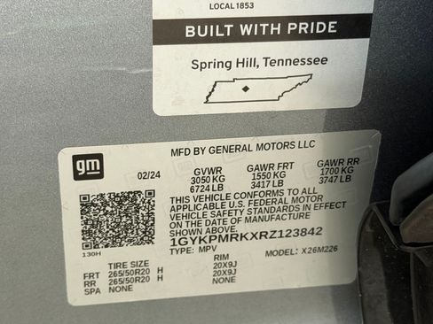 Certified 2024 Cadillac Lyriq Tech w/ Driver Assist Package RWD image 33