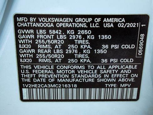 Used 2021 Volkswagen Atlas Cross Sport SE image 14