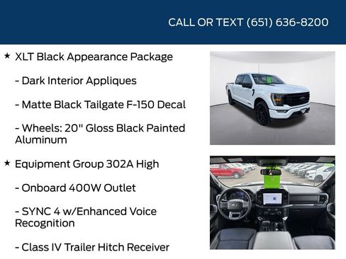 Used 2023 Ford F150 XLT w/ Equipment Group 302A High AWD/4WD image 10