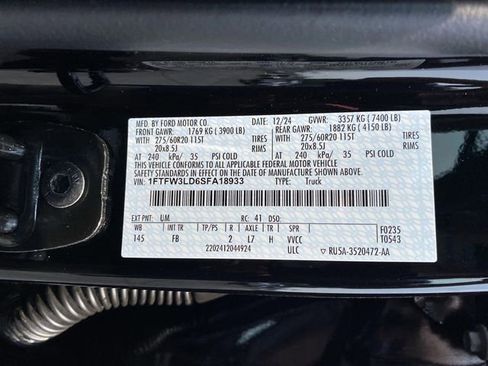 New 2025 Ford F150 XLT w/ Equipment Group 302A MID image 39