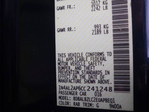 Used 2012 Nissan Altima 2.5 SL w/ 2.5SL Pkg FWD image 38