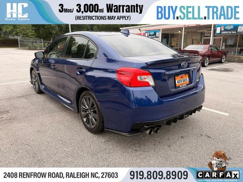 Used 2017 Subaru WRX AWD/4WD image 3