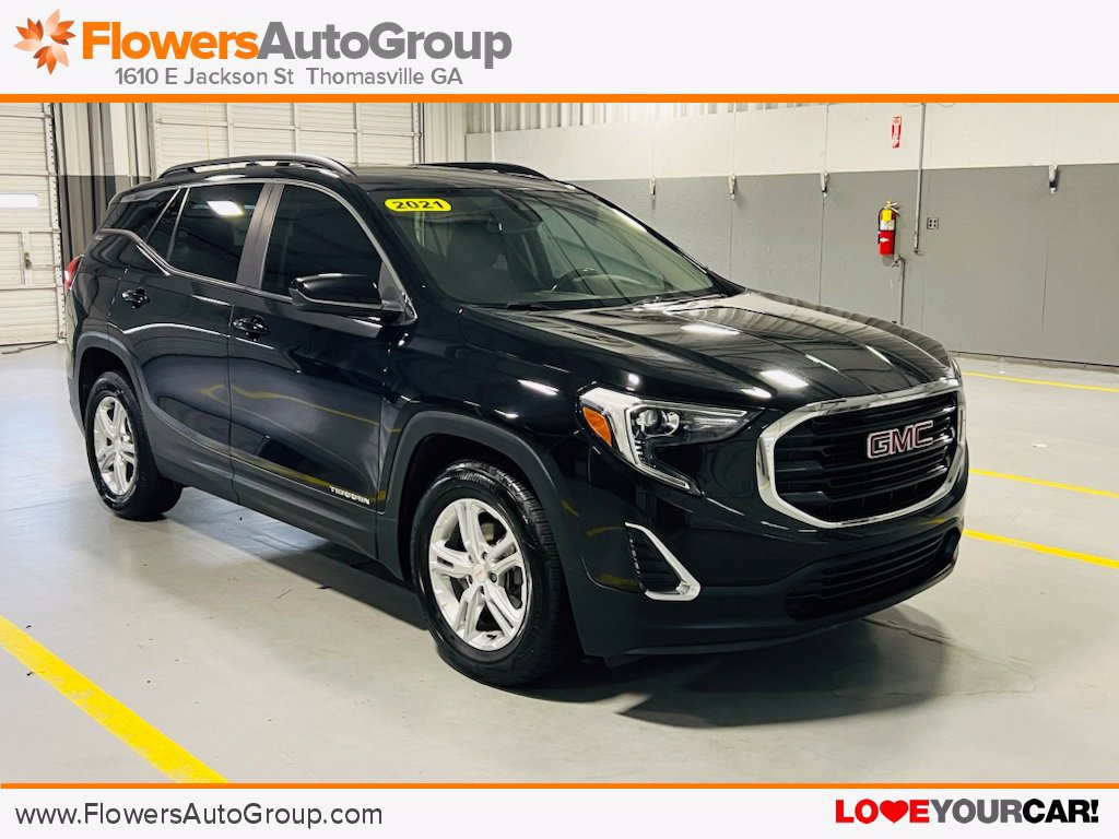 Used 2021 GMC Terrain SLE w/ Driver Convenience Package FWD image 1
