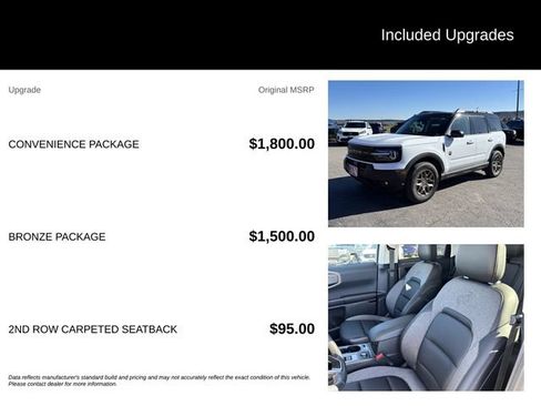 New 2026 Ford Bronco Sport Big Bend w/ Convenience Package AWD/4WD image 5