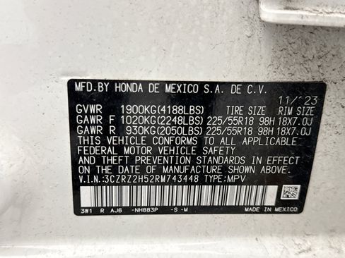 Used 2024 Honda HR-V Sport image 12