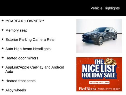 Used 2025 MAZDA CX-30 AWD 2.5 S w/ Preferred Package image 3