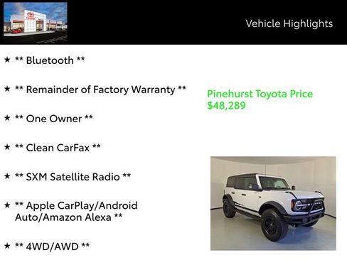 Used 2023 Ford Bronco Wildtrak image 7