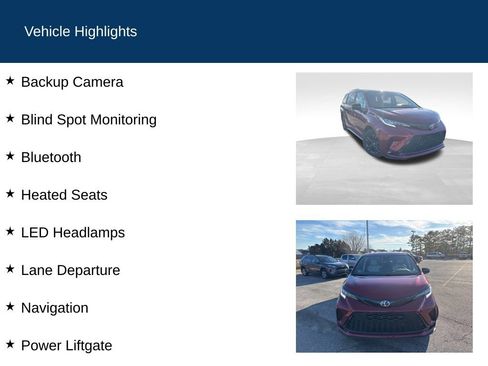 Used 2025 Toyota Sienna XSE image 2