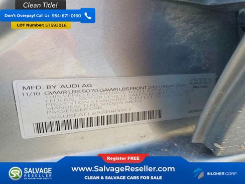 Used 2011 Audi A4 2.0T Premium AWD/4WD image 16
