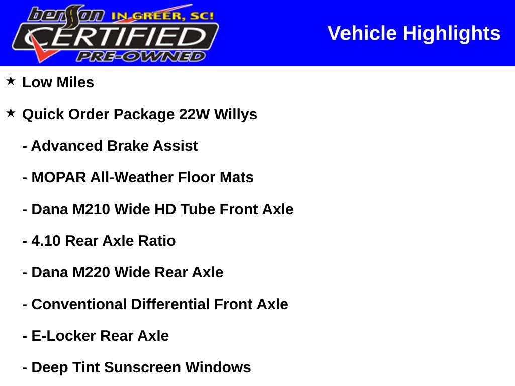 Used 2025 Jeep Wrangler Unlimited Sport AWD/4WD image 2