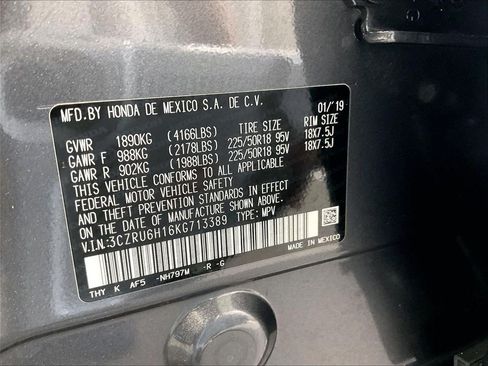Used 2019 Honda HR-V Sport image 35
