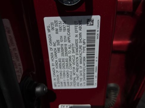 Certified 2020 Honda CR-V Touring image 24