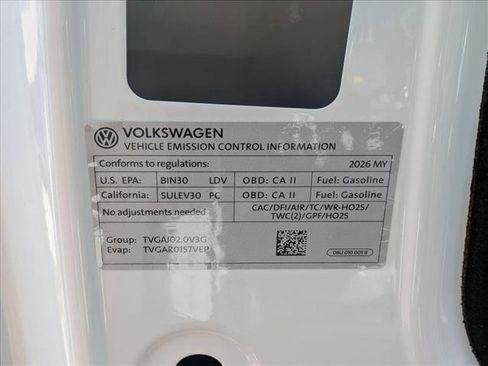 New 2026 Volkswagen Tiguan S image 17