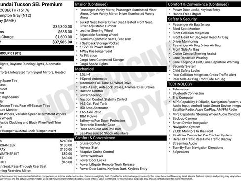 New 2026 Hyundai Tucson SEL AWD/4WD image 25