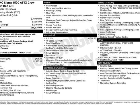 Certified 2025 GMC Sierra 1500 AT4X AWD/4WD image 6